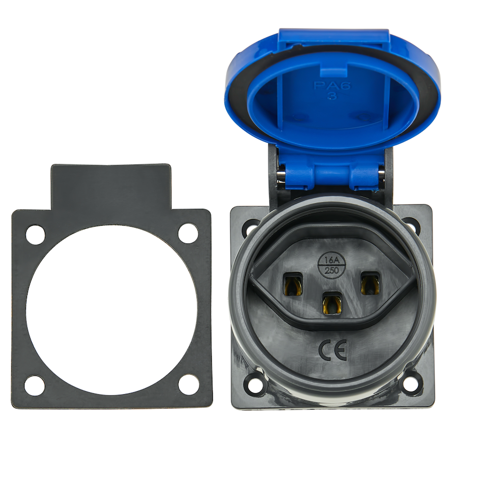 T23 Typ 16A 230V Steckdose  IP 55